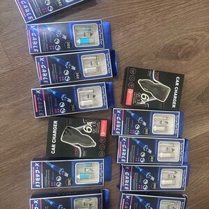 X-Cable Car Charger Set with USB Ports